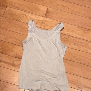 SHEIN Light Cream Tank Top